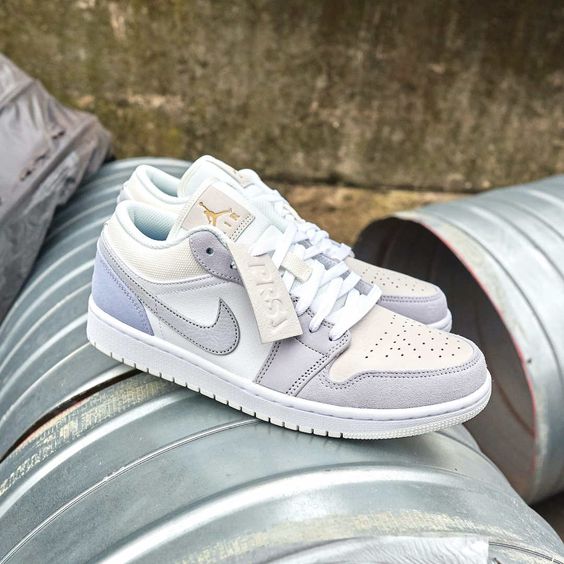 Air Jordan 1 Low Sky Grey Paris - Shop Sneakers Online And Cozy Shoes | Cozy Kicks Official - Image 5