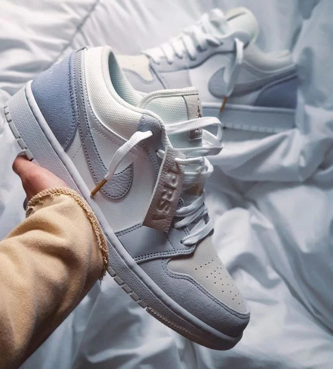 Air Jordan 1 Low Sky Grey Paris - Shop Sneakers Online And Cozy Shoes | Cozy Kicks Official - Image 6