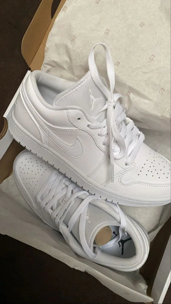 Air Jordan 1 Low Triple White - Image 7