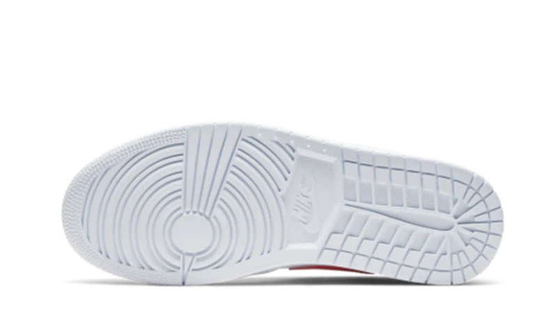 Air Jordan 1 Low White University Red - Image 3