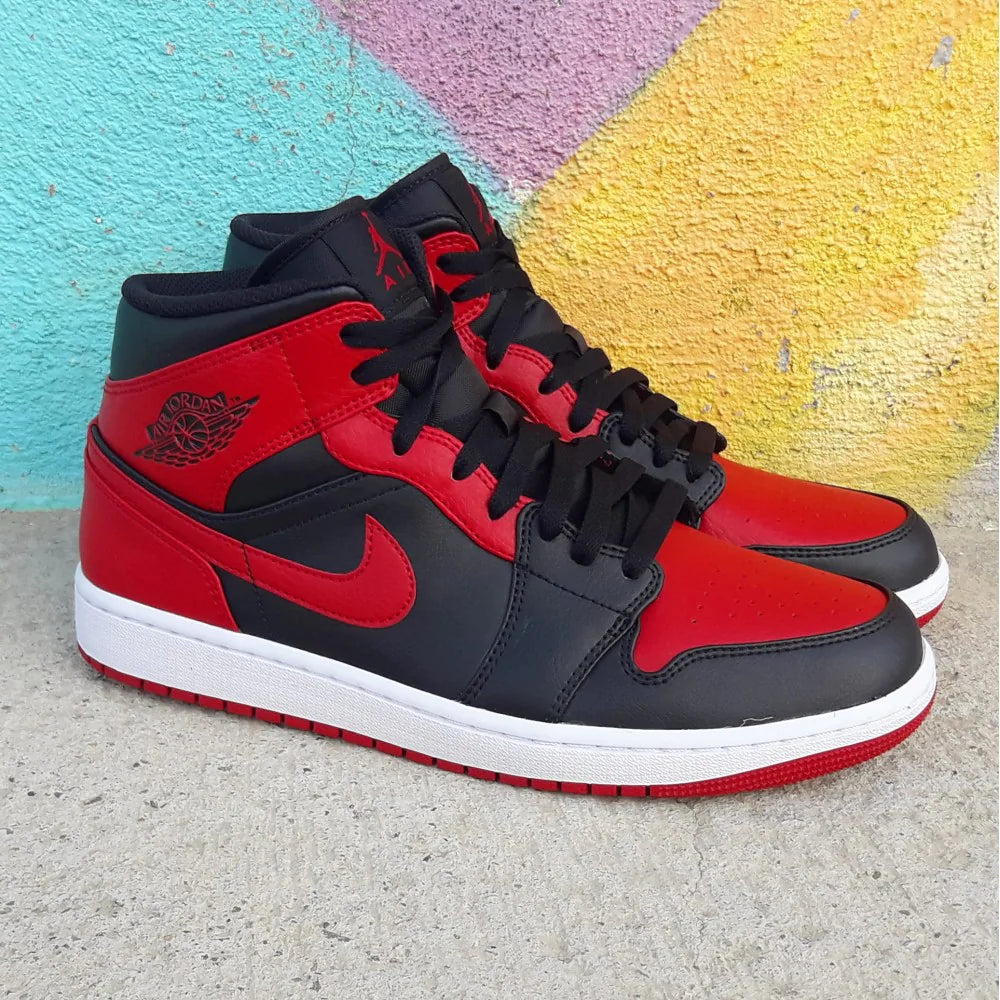 Air Jordan 1 Mid Banned 2020 - Image 6