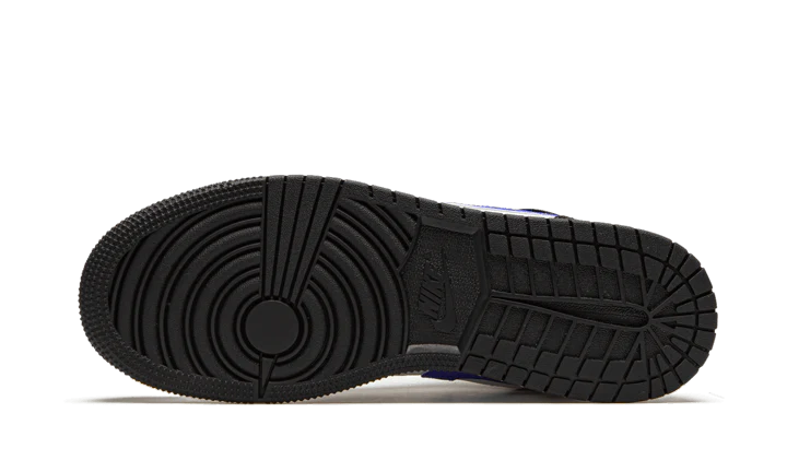 Air Jordan 1 Mid Black Racer Blue White - Image 4