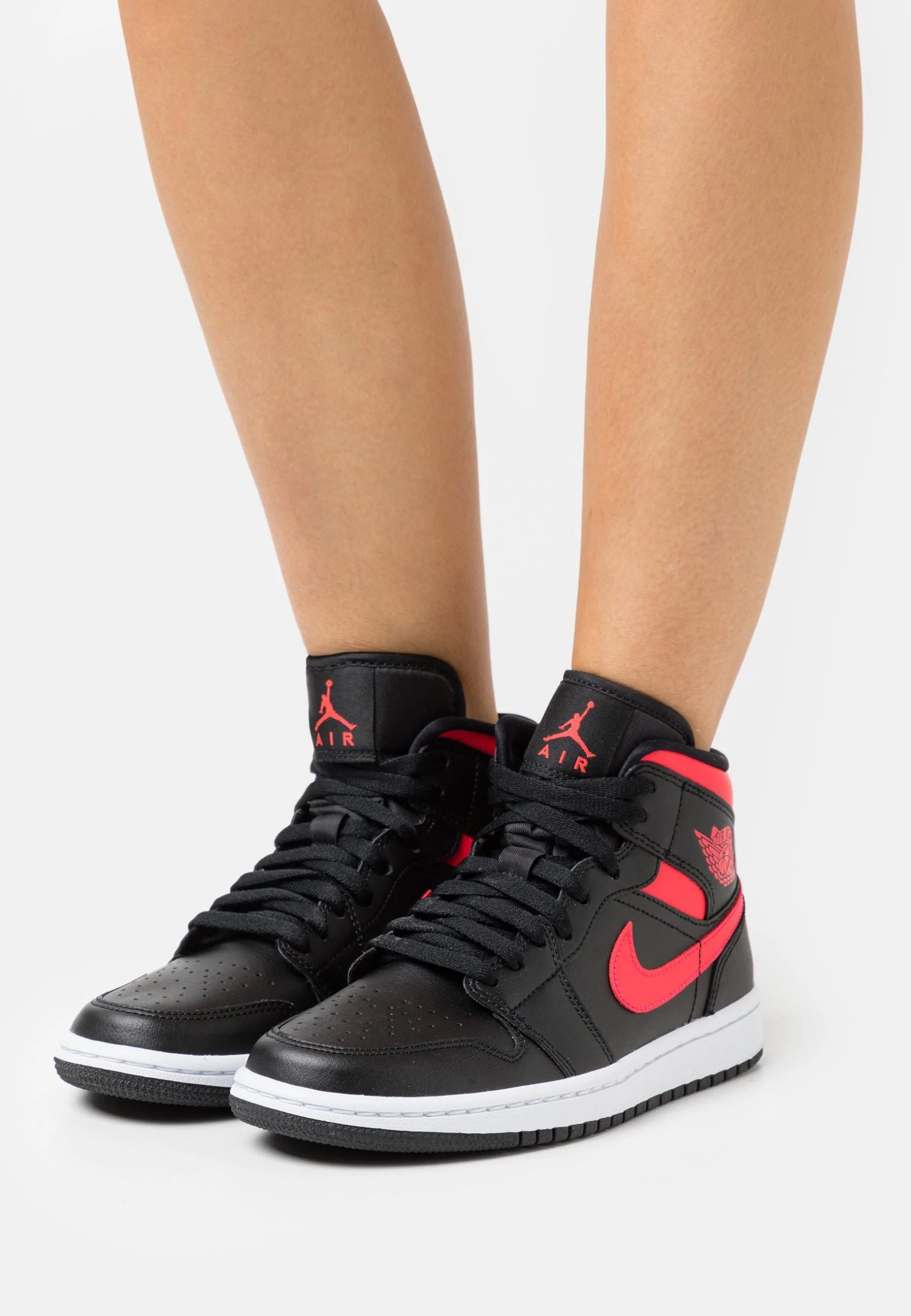 Air Jordan 1 Mid Black Siren Red - Image 5