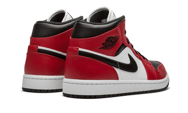 Air Jordan 1 Mid Chicago Black Toe - Image 3