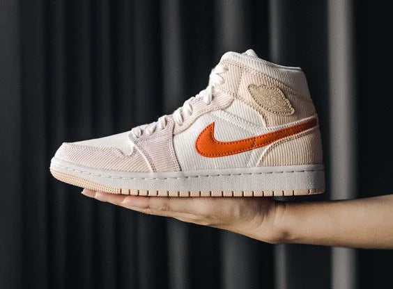 Air Jordan 1 Mid Corduroy - Shop Sneakers Online And Cozy Shoes | Cozy Kicks Official - Image 5