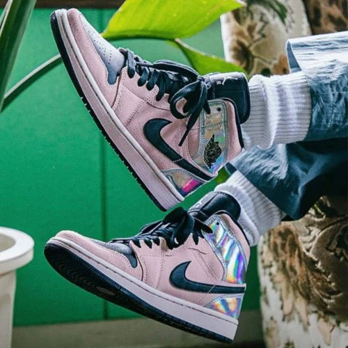 Air Jordan 1 Mid Dirty Powder Iridescent - Image 6