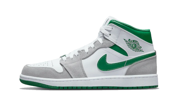 Air Jordan 1 Mid Grey Green