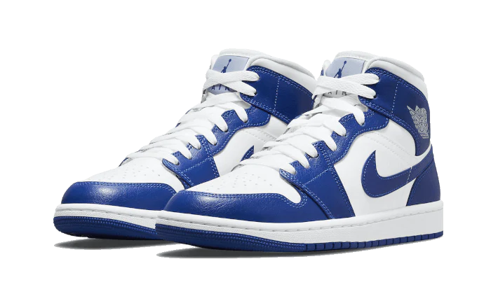 Alternative view of Air Jordan 1 Mid Kentucky Blue