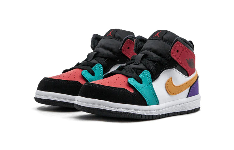 Alternative view of Air Jordan 1 Mid Kids 640735 125