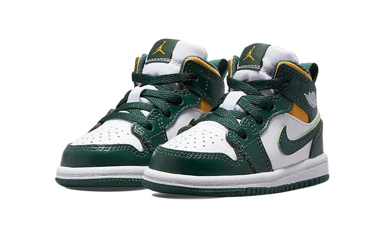 Alternative view of Air Jordan 1 Mid Kids 640735 371