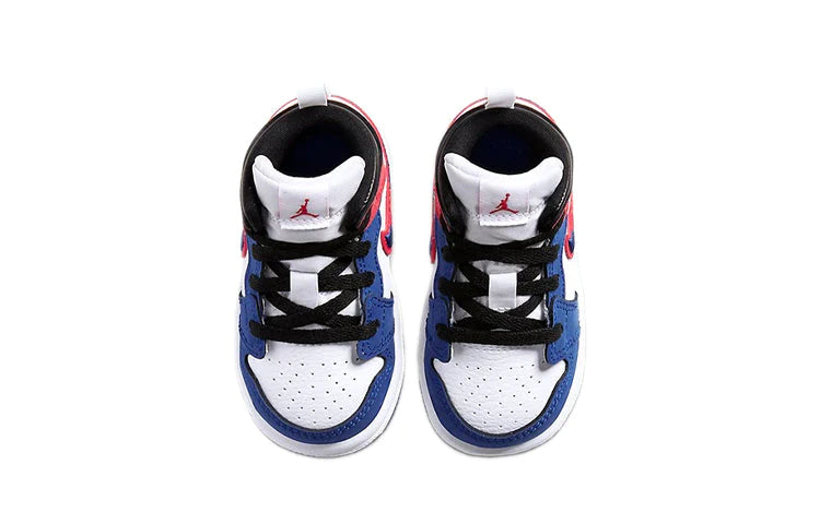 Alternative view of Air Jordan 1 Mid Kids Bq6933 146