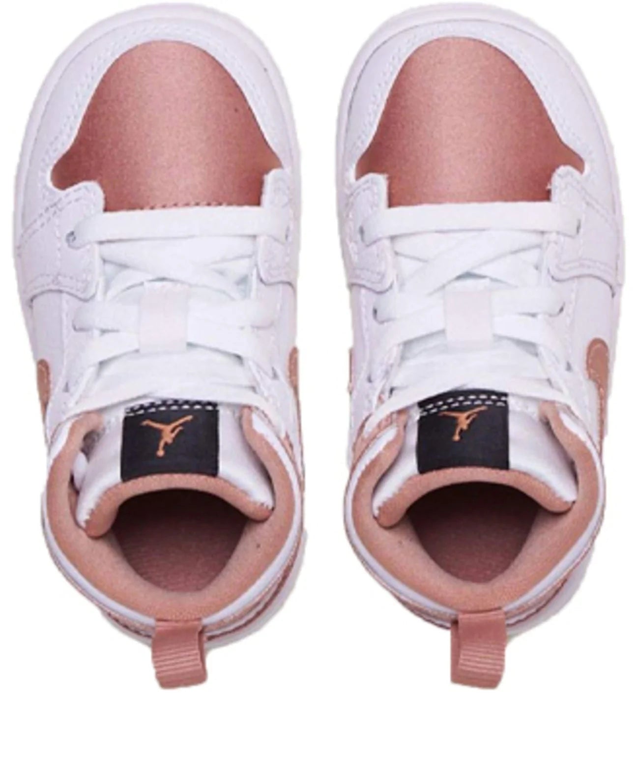 Alternative view of Air Jordan 1 Mid Kids Tan Gum 644507 190