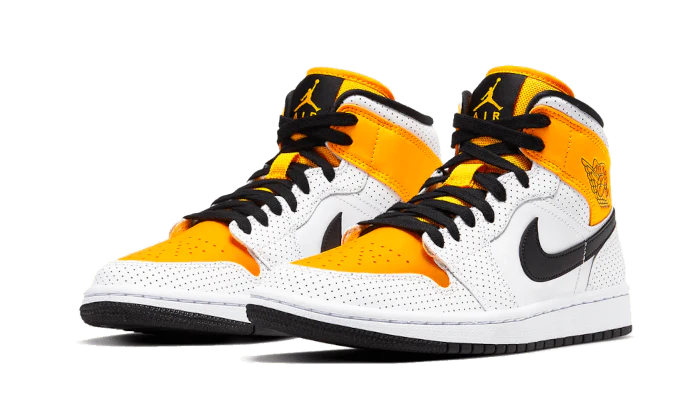 Air Jordan 1 Mid Laser Orange - Image 2