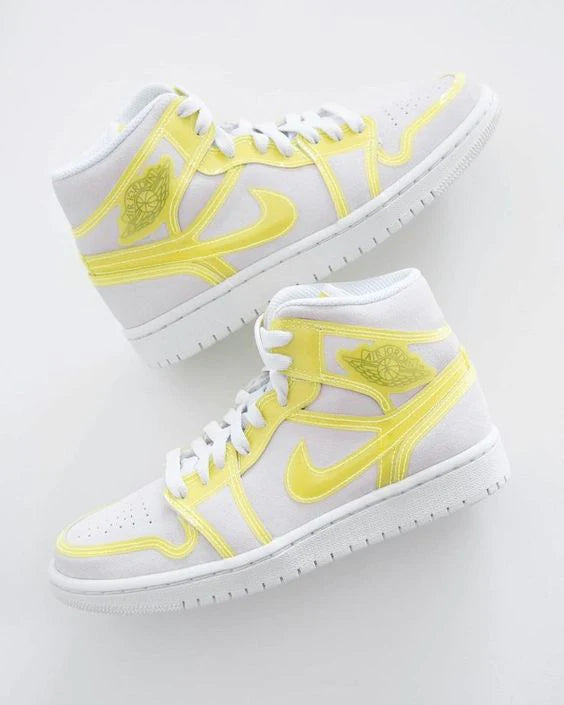 Air Jordan 1 Mid Lx Opti Yellow - Image 5
