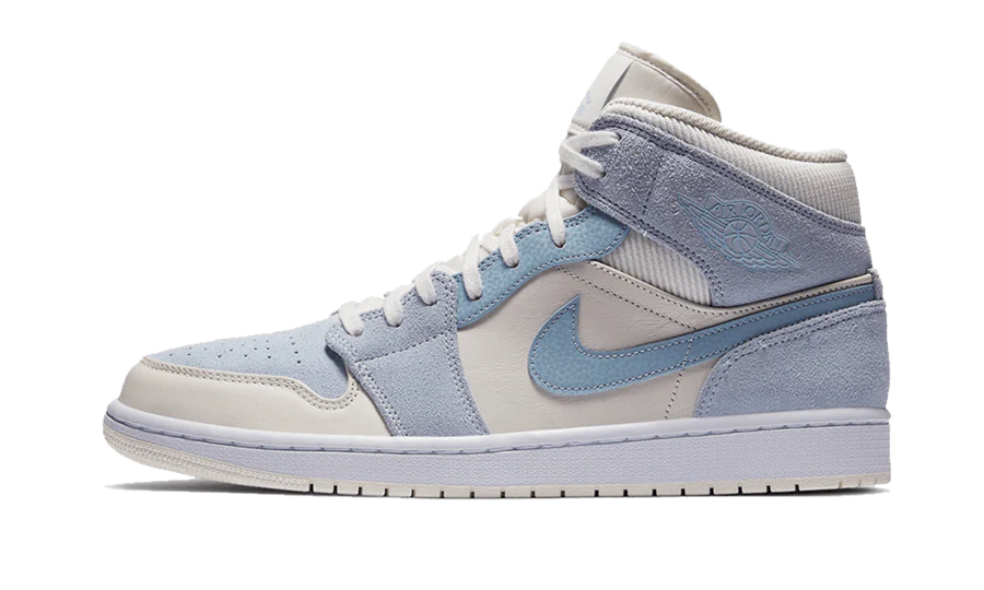 Air Jordan 1 Mid Mixed Textures Blue