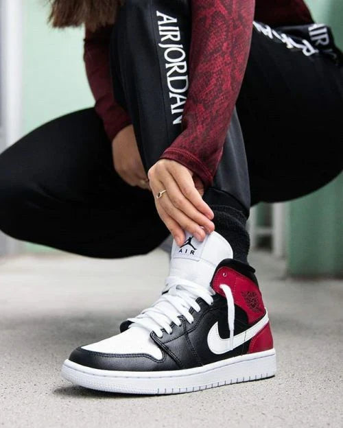 Air Jordan 1 Mid Noble Red - Image 5