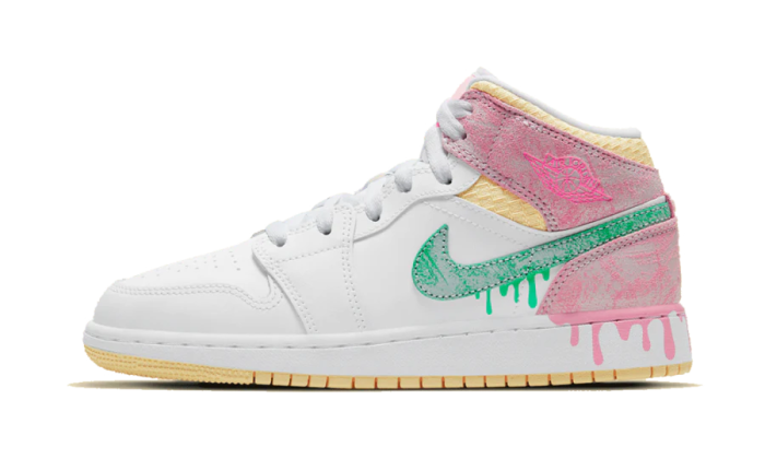 Air Jordan 1 Mid Paint Drip - Image 7