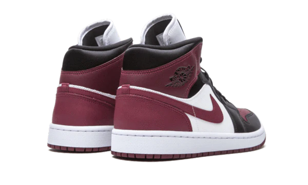 Air Jordan 1 Mid Se Black Dark Beetroot - Image 3