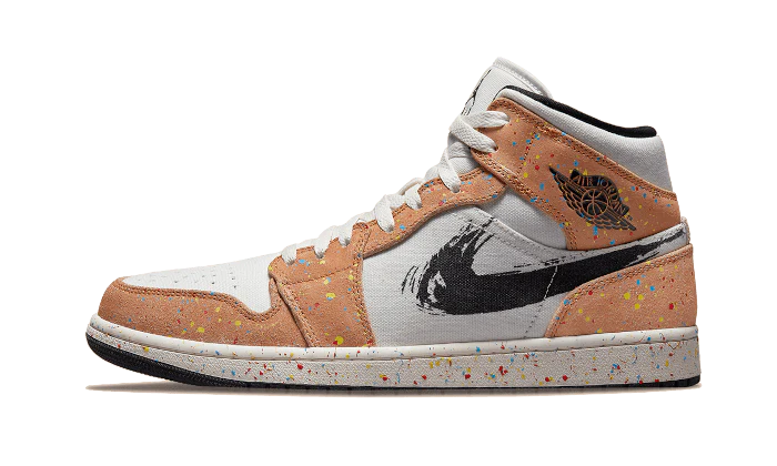 Air Jordan 1 Mid Se Brushstroke