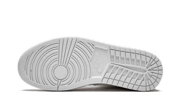 Air Jordan 1 Mid Triple White - Image 4