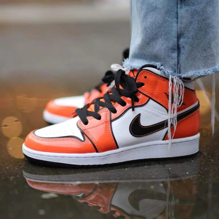 Air Jordan 1 Mid Turf Orange - Image 6