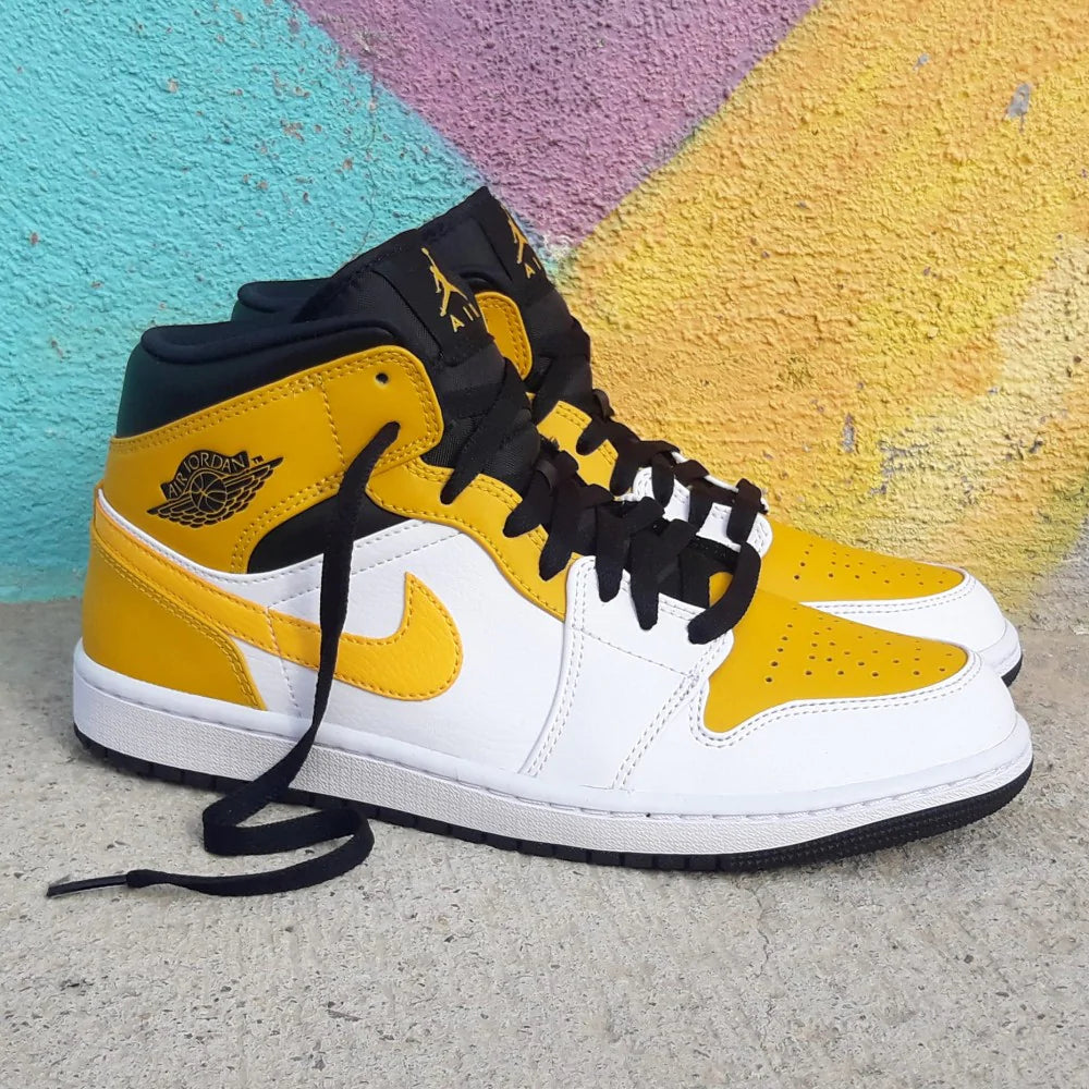Air Jordan 1 Mid University Gold - Image 6