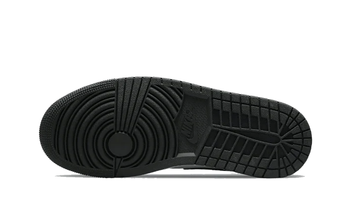 Air Jordan 1 Mid White Light Smoke Grey - Image 3