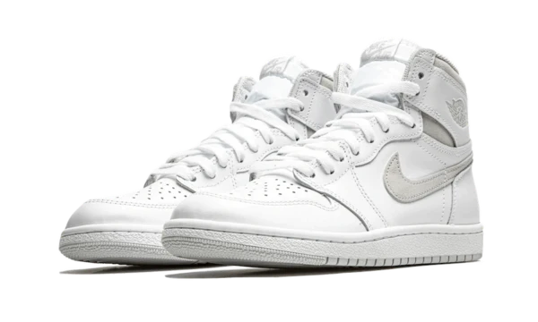 Alternative view of Air Jordan 1 Retro High 85 Neutral Gray