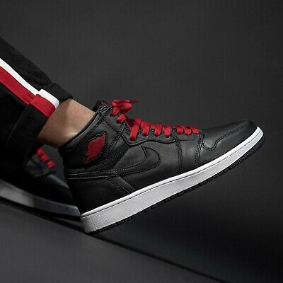 Air Jordan 1 Retro High Black Gym Red Black - Image 6