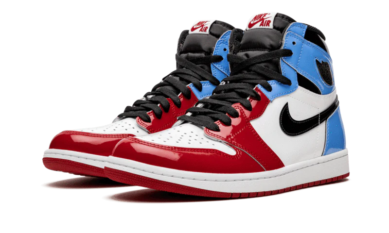 Alternative view of Air Jordan 1 Retro High Fearless Unc Chicago
