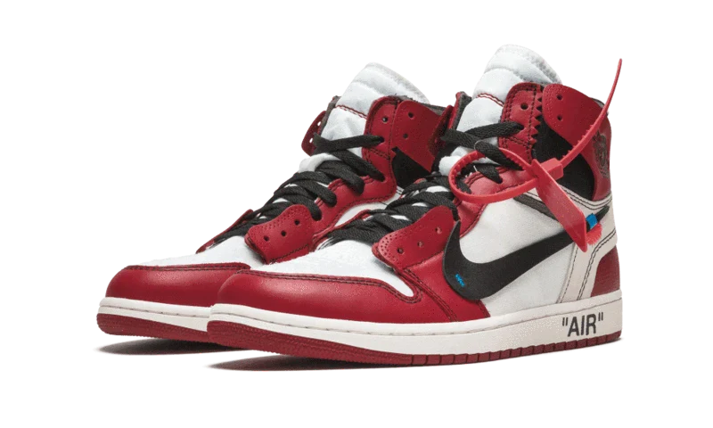Alternative view of Air Jordan 1 Retro High Off White Chicago The Ten 1