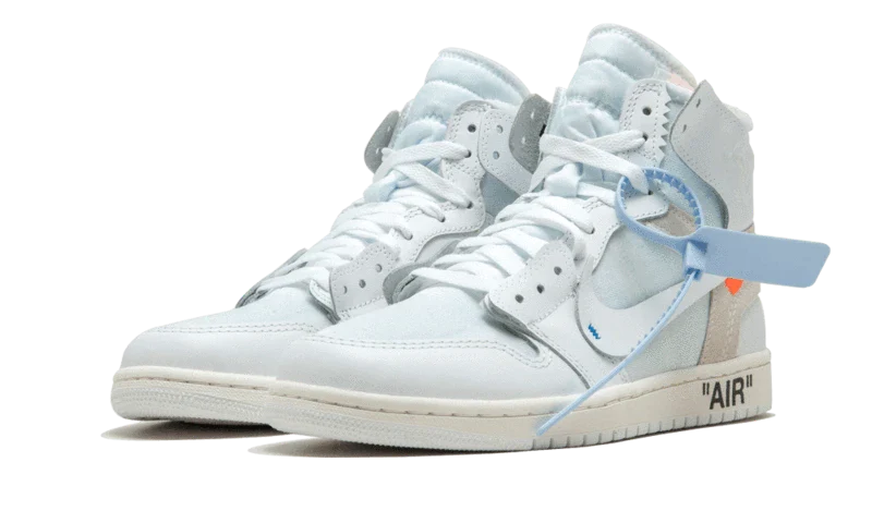 Alternative view of Air Jordan 1 Retro High Off White Nrg