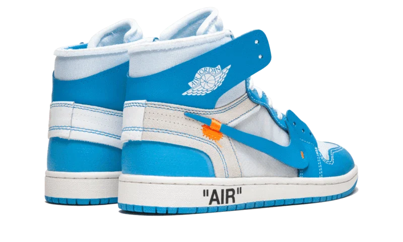 Air Jordan 1 Retro High Off White University Blue - Image 3