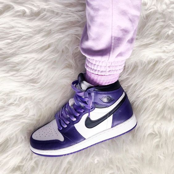 Air Jordan 1 Retro High Og Court Purple White - Image 5