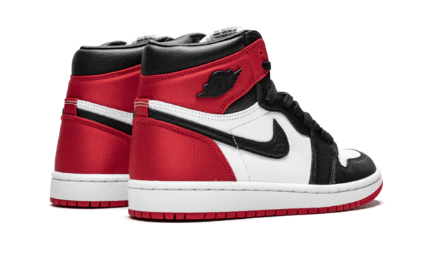 Air Jordan 1 Retro High Satin Black Toe - Image 3