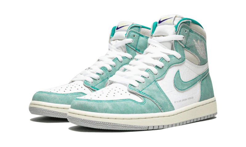 Alternative view of Air Jordan 1 Retro High Turbo Green