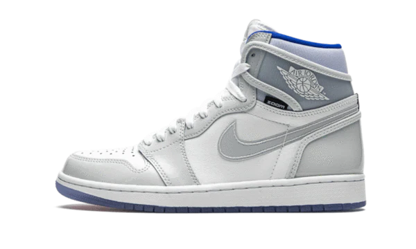 Air Jordan 1 Retro High Zoom White Racer Blue