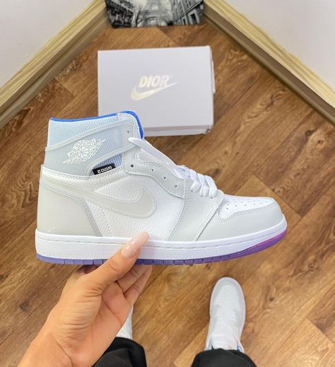 Air Jordan 1 Retro High Zoom White Racer Blue - Image 6