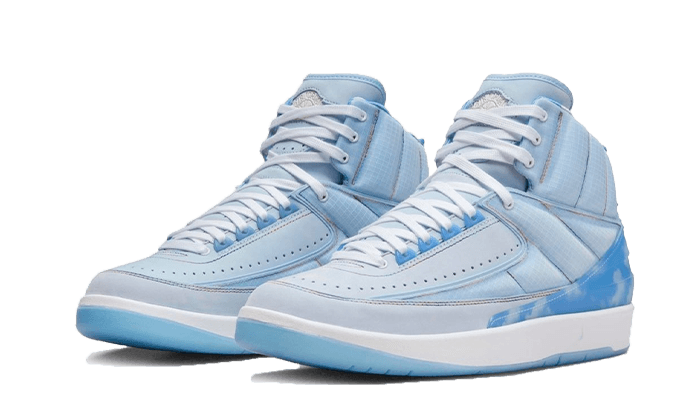 Alternative view of Air Jordan 2 Retro J Balvin Celestine Blue