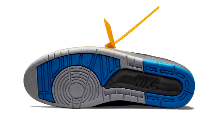 Air Jordan 2 Retro Low Sp Off White Black Blue 2 - Image 3