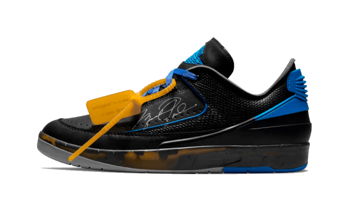 Air Jordan 2 Retro Low Sp Off White Black Blue 2