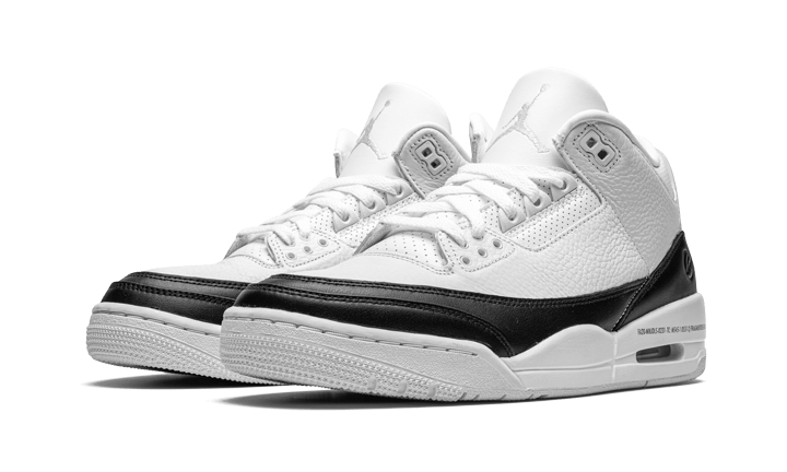 Alternative view of Air Jordan 3 Retro Fragment White Black