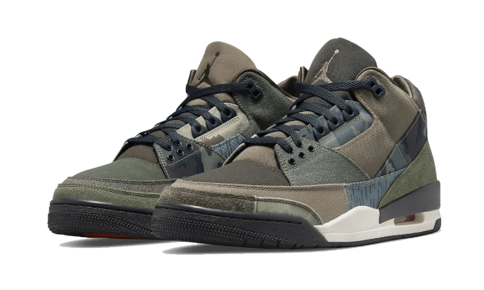Alternative view of Air Jordan 3 Retro Patchwork Camo