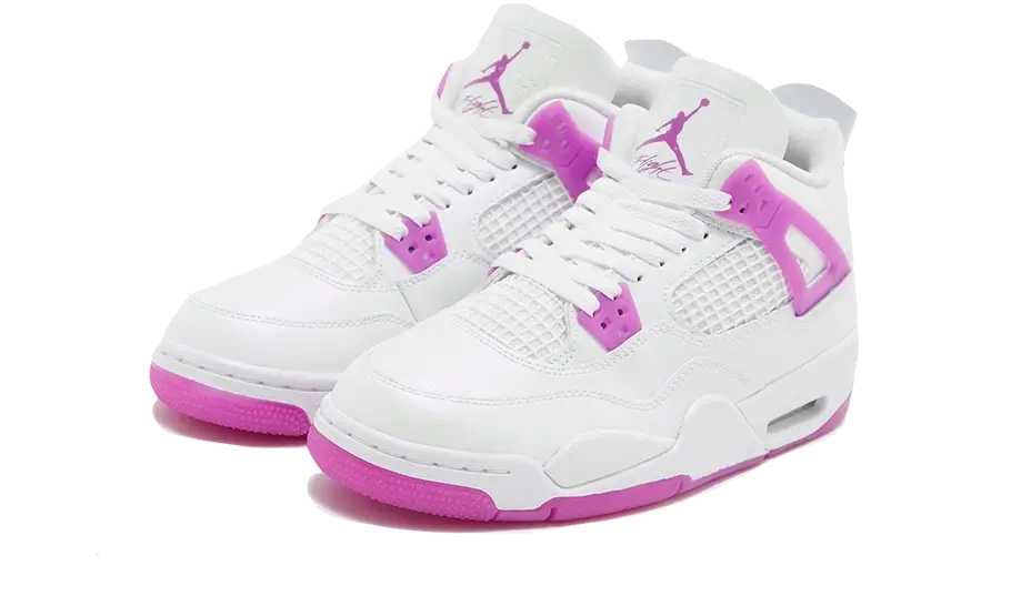 Alternative view of Air Jordan 4 Hyper Violet