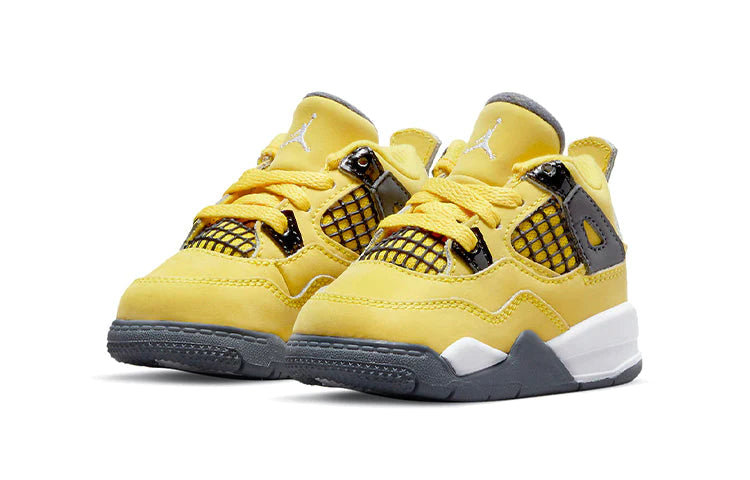 Alternative view of Air Jordan 4 Kids Bq7670 701