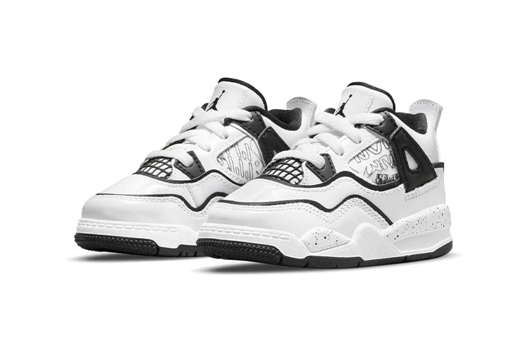 Alternative view of Air Jordan 4 Kids Dc4102 100
