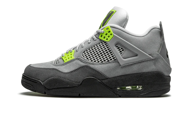 Air Jordan 4 Neon Volt