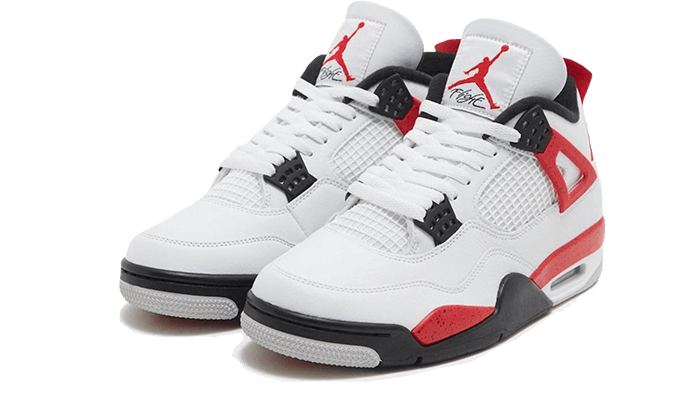 Alternative view of Air Jordan 4 Red Cement