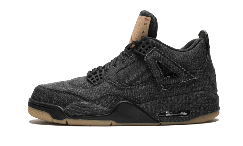 Air Jordan 4 Retro Levis Black