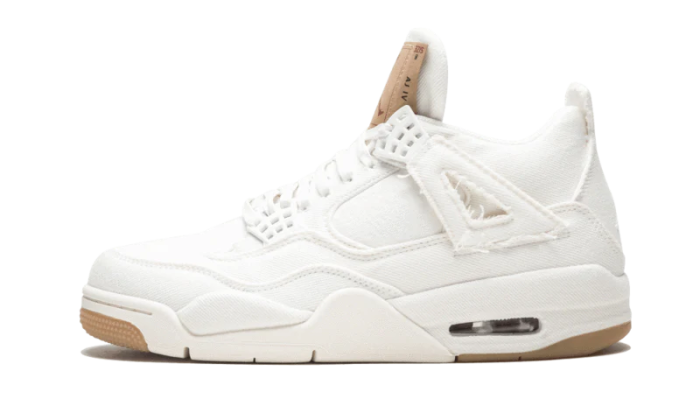 Air Jordan 4 Retro Levis White - Image 7